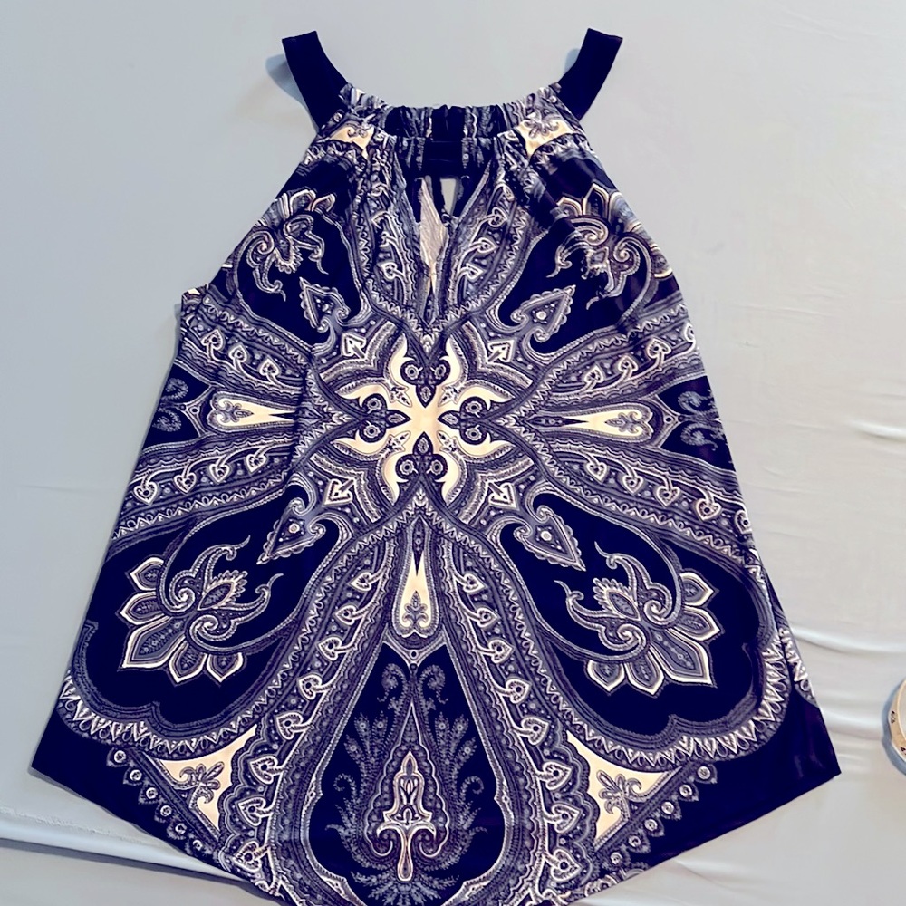 Sexy polyester spandex tank perfect for date night.